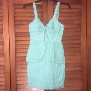 Charlotte Russe teal dress!